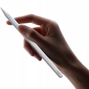 Rysik Baseus Bezprzewodowy Bluetooth stylus PS3 Pro iPad z kablem biały B0004A01 (6932172692353) 4