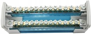 Schelinger Blok rozdzielczy 30 zacisków 2x15 (11x5.3mm + 2x7.5mm + 2x9.1mm) 2