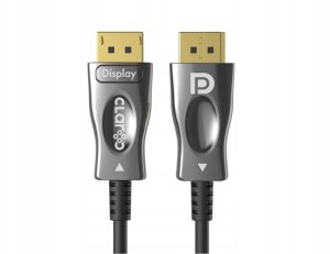 Kabel Claroc Kabel optyczny DisplayPort 1.4 AOC 8K 10m 3