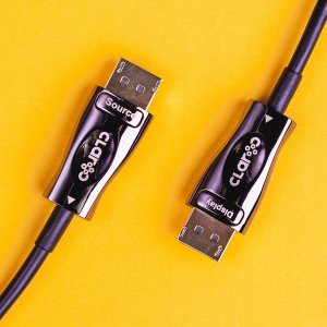 Kabel Claroc Kabel optyczny DisplayPort 1.4 AOC 8K 10m 4