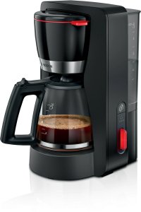 Ekspres przelewowy Bosch Ekspres przelewowy do kawy Bosch TKA4M233 Dzbanek szklany 1,37L Czarny 6