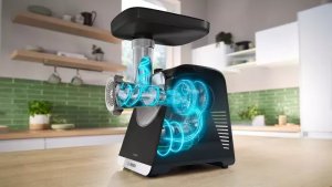 Maszynka do mielenia mięsa Bosch Maszynka do mięsa Bosch MultiPower Series 6 MFWS641B 2100W 3 sitka 16