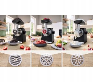 Maszynka do mielenia mięsa Bosch Maszynka do mięsa Bosch MultiPower Series 6 MFWS641B 2100W 3 sitka 2