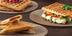 Opiekacz Braun Opiekacz do kanapek gofrów panini Braun SM5038 Trójkąty Gofry Panini 800W 11