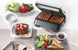 Opiekacz Braun Opiekacz do kanapek gofrów panini Braun SM5038 Trójkąty Gofry Panini 800W 15