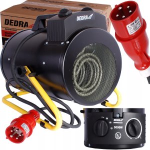 Dedra Nagrzewnica elektryczna Dedra DED9932B 5000W Black 3
