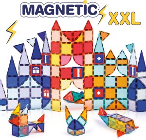 Ludi LUDI magnetinis konstruktorius vaikams, 100 dalių 2D/3D XXL 5