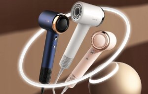 Suszarka Deerma Suszarka do włosów Deerma DEM-CF50W Niebieski Jonizacja 1400W 8