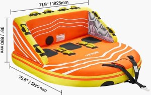 Z.P.H. Moto-Mer Koło do holowania za motorówkę 1-3 os 230kg 16 uchwytów 2