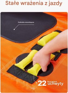 Z.P.H. Moto-Mer Koło do holowania za motorówkę 1-3 os 230kg 16 uchwytów 4