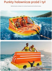 Z.P.H. Moto-Mer Koło do holowania za motorówkę 1-3 os 230kg 16 uchwytów 5