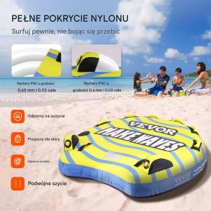 Z.P.H. Moto-Mer Koło do holowania za motorówkę 1-3 os 230kg z płetwami 5