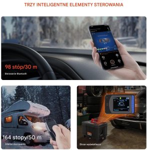 Skan Ogrzewanie postojowe diesel 5-8kW 12/24V Bluetooth pilot garaż auto 5