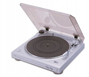 Gramofon Denon Gramofon Denon DP-29F 33 1/3RPM 45RPM Napęd paskowy Przedwzmacniacz Srebrny 2