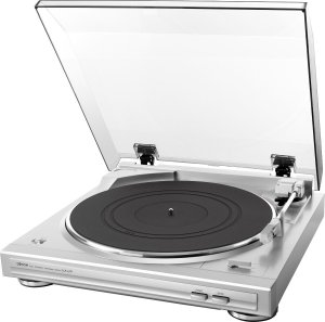 Gramofon Denon Gramofon Denon DP-29F 33 1/3RPM 45RPM Napęd paskowy Przedwzmacniacz Srebrny 3