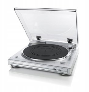 Gramofon Denon Gramofon Denon DP-29F 33 1/3RPM 45RPM Napęd paskowy Przedwzmacniacz Srebrny 4
