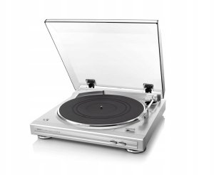 Gramofon Denon Gramofon Denon DP-29F 33 1/3RPM 45RPM Napęd paskowy Przedwzmacniacz Srebrny 7