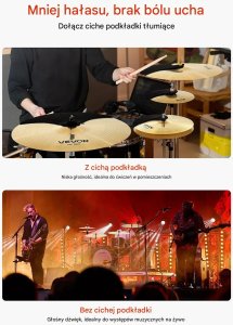 Paiste Talerze perkusyjne zestaw 14 16 18 20 cali 4 szt do perkusji 5