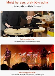 Paiste Talerze perkusyjne zestaw 10 14 16 20 cali 4 szt tekstura młotkowana 6