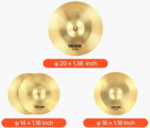 Paiste Talerze perkusyjne zestaw 14 16 20 cali 4 szt talerzy do perkusji 2