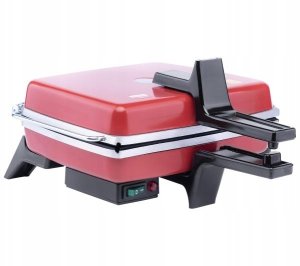 Opiekacz Dezal Opiekacz do panini / grill Panini 1300W Czerwony Szybki nagrzew 3