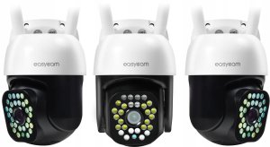 Kamera IP EASYCAM Kamera Zewnętrzna Obrotowa WiFi 8MPx 8MP 4K UHD AUDIO APLIKACJA TUYA 4XZOOM 3