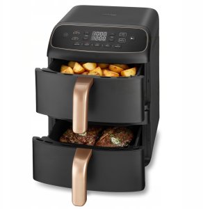 Frytkownica beztłuszczowa Cosori Cosori Turbo Tower Compact CAF-DC861-CEUR 8.6 l czarny 2