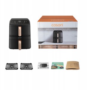 Frytkownica beztłuszczowa Cosori Cosori Turbo Tower Compact CAF-DC861-CEUR 8.6 l czarny 5