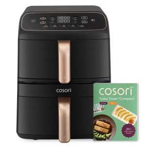 Frytkownica beztłuszczowa Cosori Cosori Turbo Tower Compact CAF-DC861-CEUR 8.6 l czarny 8