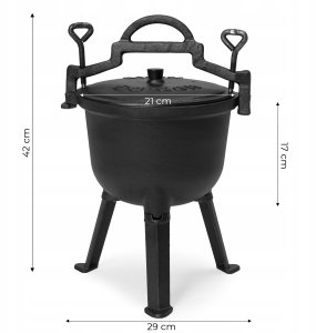 Lumarko Kociołek żeliwny MultiGarden 5L emaliowany 11