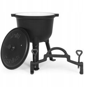 Lumarko Kociołek żeliwny MultiGarden 5L emaliowany 3