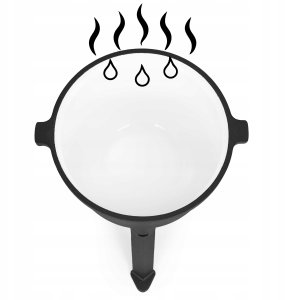 Lumarko Kociołek żeliwny MultiGarden 5L emaliowany 9