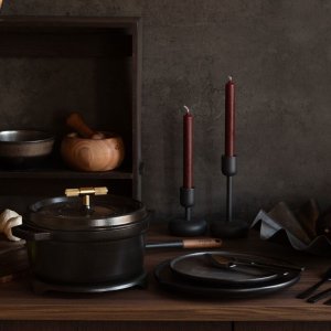 STAUB Staub La Cocotte Buster & Punch 24 cm round, black, cast iron 3