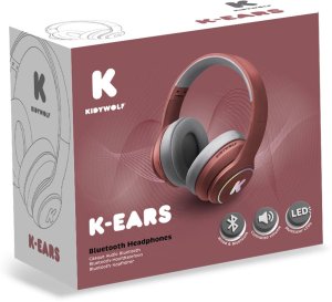 Słuchawki Kidywolf Kidywolf Headphones Bluetooth red 2
