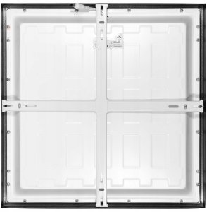 Lampa sufitowa Bemko Panel Backlight Denar BLD 32W 4000K 3500LM IP44 40x40 Czarny C72-BLD-044-320-4K-BL 4