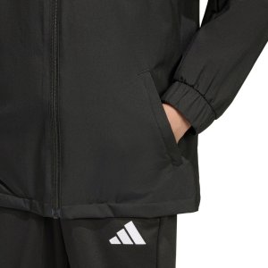 Adidas Kurtka dla dzieci Entrada 26 All Weather czarna JZ9104 128cm 7