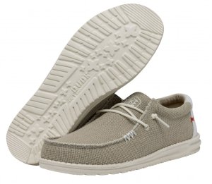 HEY DUDE Hey Dude Wally Braided 40003-1LB Beżowe 42 5