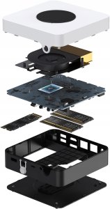 Komputer Chuwi PC Chuwi Larkbox-X-K1 i3-1220P/8GB/SSD 256GB/BT/Win 11 8