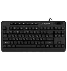Klawiatura Sven SVEN KB-G8200 klawiatura podświetlana rosyjski ukraiński cyrylica USB 2