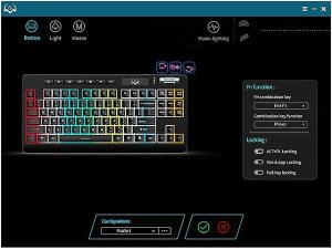 Klawiatura Sven SVEN KB-G8200 klawiatura podświetlana rosyjski ukraiński cyrylica USB 6