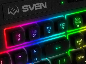 Klawiatura Sven SVEN KB-G8200 klawiatura podświetlana rosyjski ukraiński cyrylica USB 8