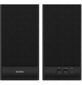 Głośniki komputerowe Sven SVEN SPS-609 Zestaw głośników 2.0 10W MDF CZARNE 2
