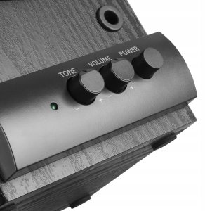 Głośniki komputerowe Sven SVEN SPS-609 Zestaw głośników 2.0 10W MDF CZARNE 3