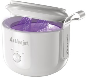 Activejet Activejet Myjka ultradźwiękowa UV akumulatorowa USB AUC-198 biała 2