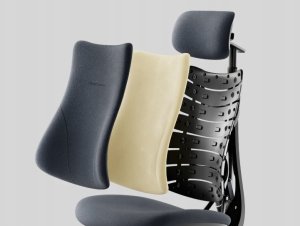 Krzesło biurowe R2 Invest LiberNovo Omni Dynamic Krzesło Ergonomiczne Siedzisko 45cm Szare 7