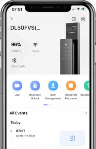 Ezviz Ezviz DL50FVS: Inteligentny Zamek z Twarzą 3D 11