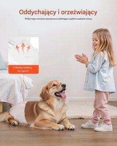 Snibbs Pieluchy dla psa suczki M 96 szt chłonne na cieczkę trening 5