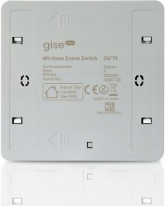 Gise SMART przycisk bezprzewodowy Zigbee PRZYCISK Smart Tuya 3