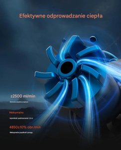 Chłodzenie wodne SilentiumPC Chłodzenie wodne CPU AIO 360mm LCD ARGB Intel AMD wydajne do PC gaming 3