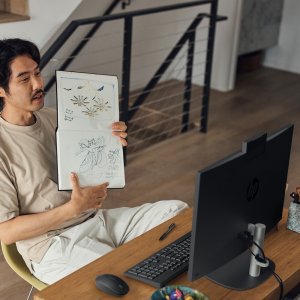 Komputer HP Komputer HP All-in-One 24-cr1003nx / B5NQ0EA / Ultra 7 / 16GB / 1TB / Intel Graphics / FullHD / Dotyk / Win 11 Pro / Czarny 6